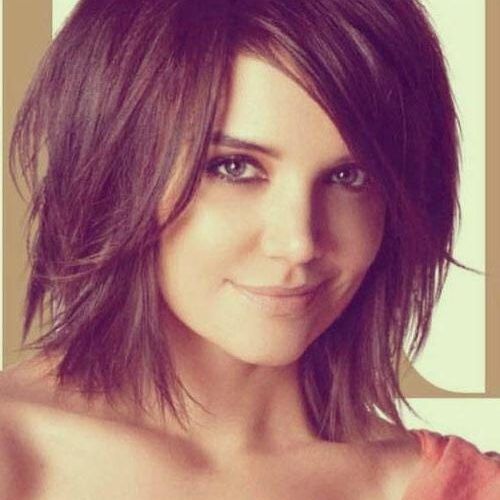 Short Hairstyles For Chubby Cheeks (Photo 8 of 15)