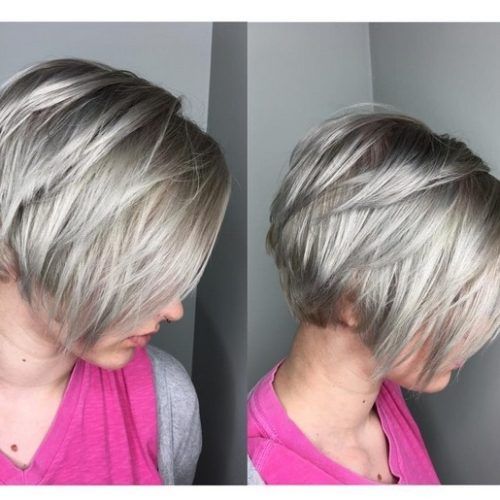 Gray Blonde Pixie Haircuts (Photo 9 of 15)