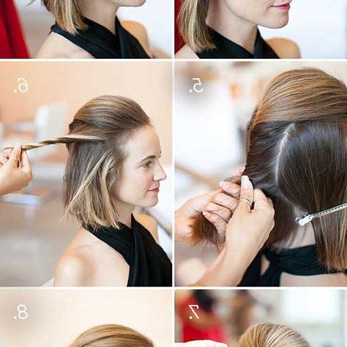 Short Messy Hairstyles With Twists (Photo 6 of 20)