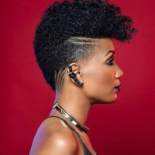 Black Women Natural Short Hairstyles (Photo 17 of 20)