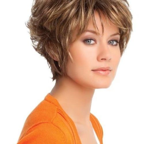 Short Hairstyles With Feathered Sides (Photo 4 of 20)