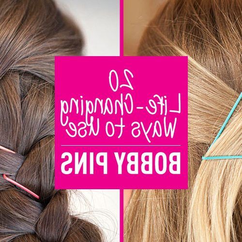 Medium Hairstyles With Bobby Pins (Photo 12 of 20)