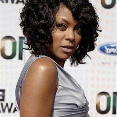 Curly Bob Hairstyles For Black Women (Photo 8 of 15)