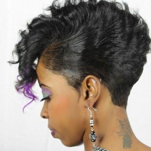 Mohawk Short Hairstyles For Black Women (Photo 15 of 20)