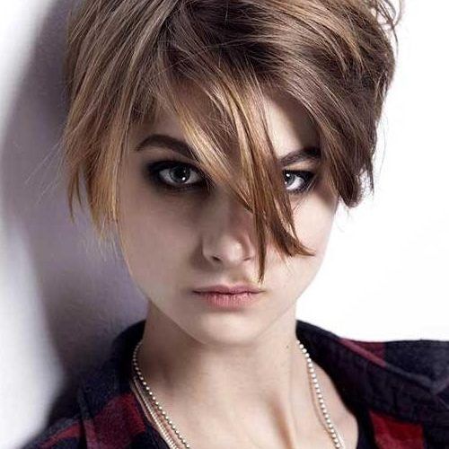 Short Pixie Haircuts With Long Bangs (Photo 4 of 20)