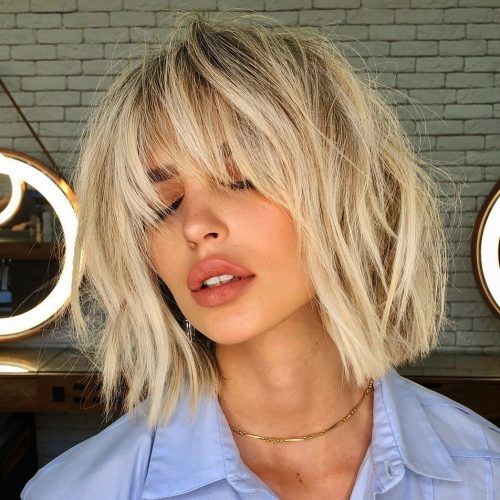 Long Feather Cut Bangs Hairstyles With Flipped Ends (Photo 6 of 20)