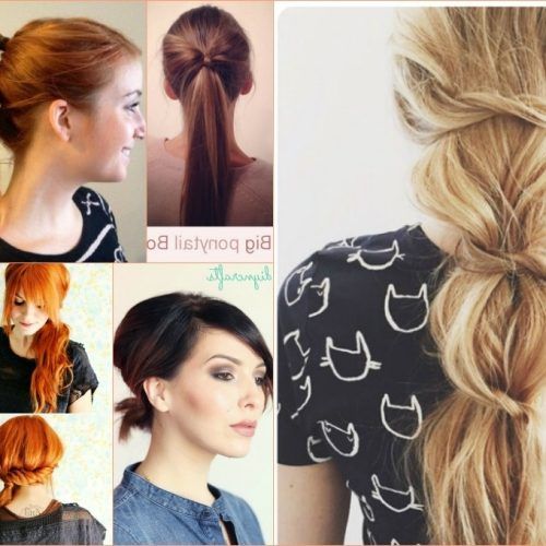 Pumped-Up Side Pony Hairstyles (Photo 12 of 20)