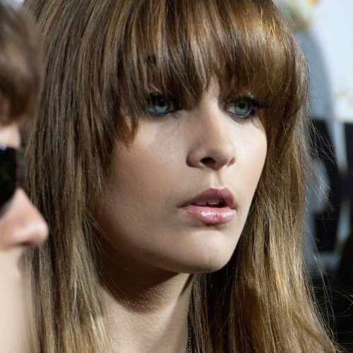 Medium Hairstyles With Blunt Bangs (Photo 5 of 20)