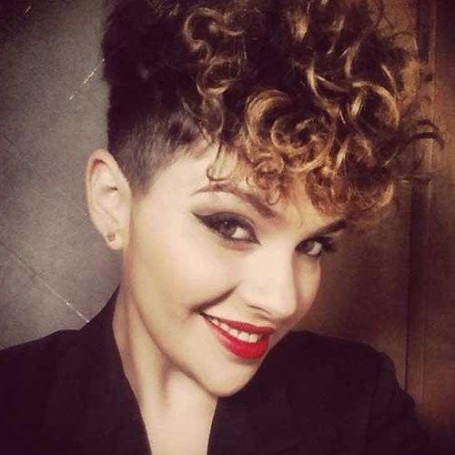Curly Short Pixie Haircuts (Photo 19 of 20)