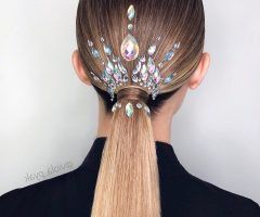 20 Inspirations Graded Ponytail Hairstyles with a Butterfly Clasp