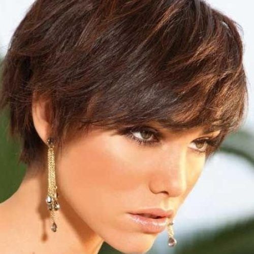 Short Haircuts For Thick Straight Hair (Photo 2 of 20)