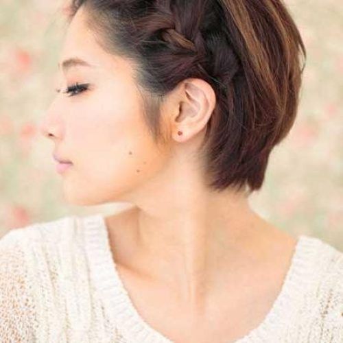 Cute Korean Hairstyles For Short Hair (Photo 8 of 20)
