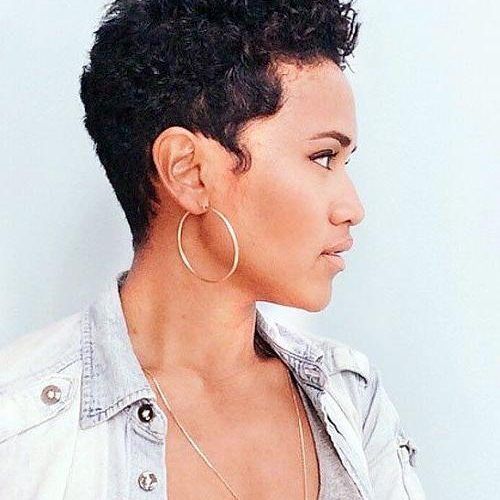 Short Pixie Haircuts For Black Hair (Photo 1 of 20)