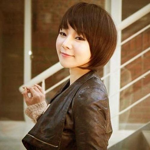 Short Bob Hairstyle For Asian Women (Photo 5 of 15)