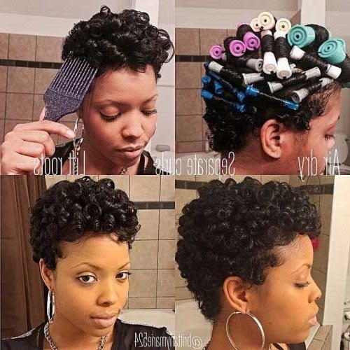 Curly Black Short Hairstyles (Photo 7 of 20)
