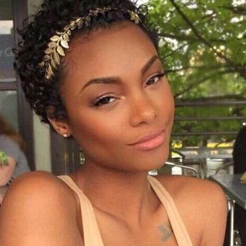 Curly Black Short Hairstyles (Photo 14 of 20)