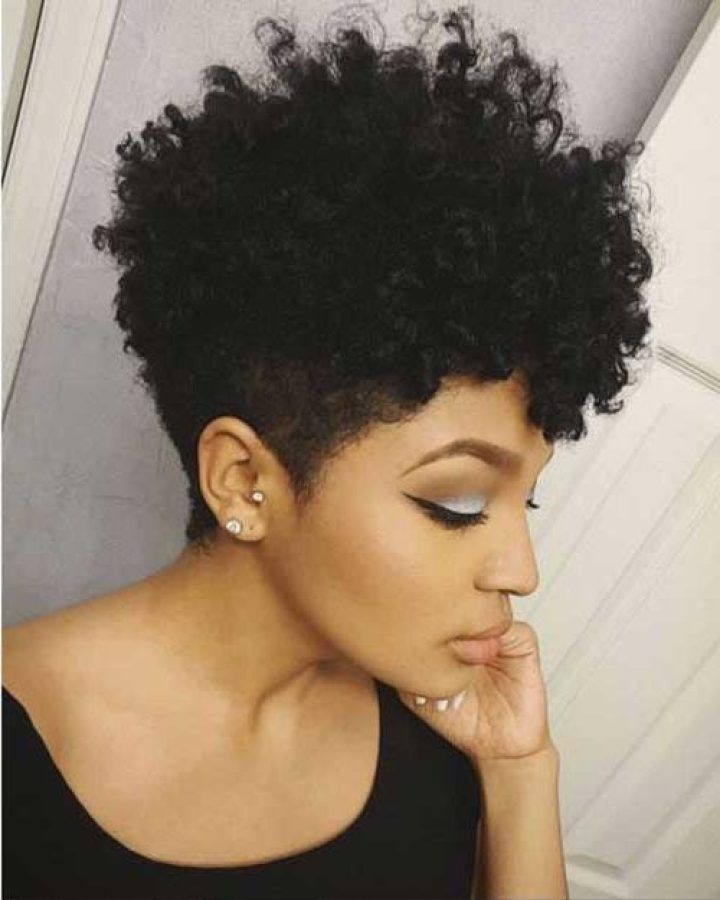 20 Collection of Short Haircuts for Curly Black Hair