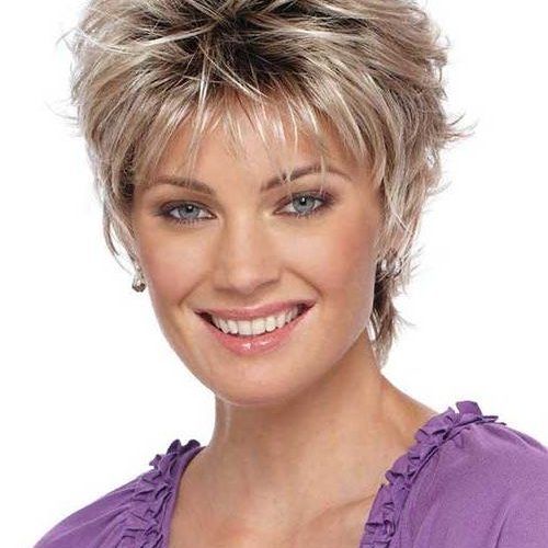 Short Hairstyles For Women Over 40 With Fine Hair (Photo 7 of 15)