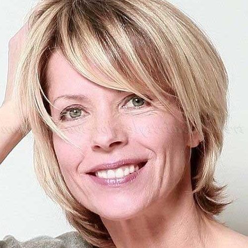 Short Hairstyles For Fine Hair For Women Over 50 (Photo 9 of 15)