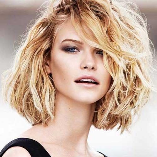 Short Hairstyles For Thick Wavy Hair 2015 (Photo 2 of 15)