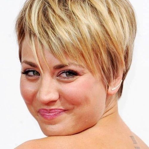 Short Short Haircuts For Round Faces (Photo 5 of 20)