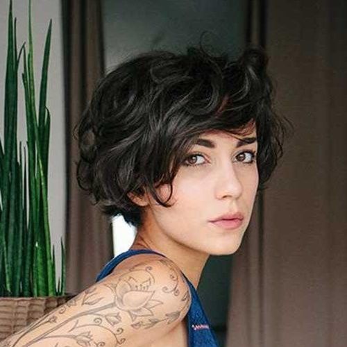 Short Hairstyles For Thin Curly Hair (Photo 8 of 20)
