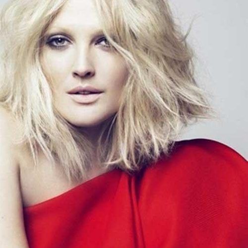 Drew Barrymore Short Haircuts (Photo 14 of 20)