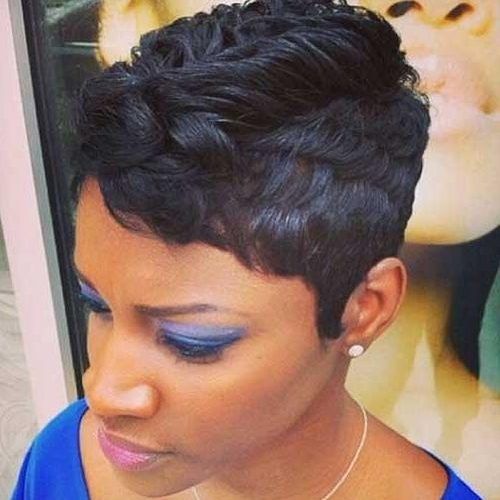 Mohawk Short Hairstyles For Black Women (Photo 11 of 20)