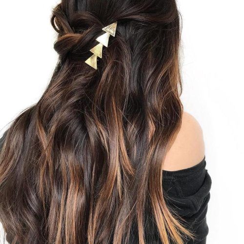 Long Layered Brunette Hairstyles With Curled Ends (Photo 7 of 20)