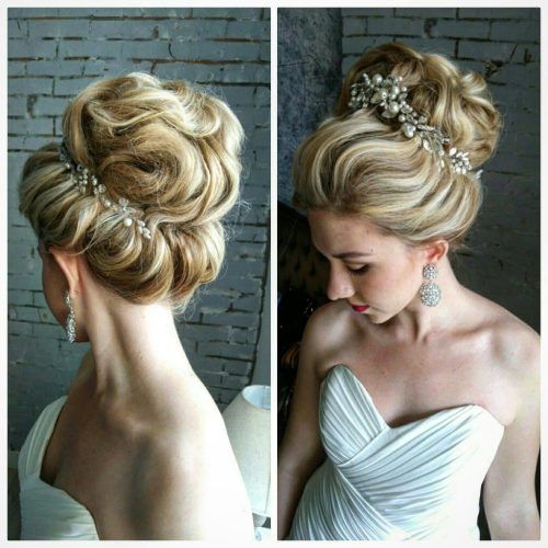 High Updos Wedding Hairstyles (Photo 9 of 15)