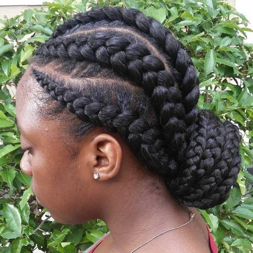 Braided Maze Low Ponytail Hairstyles (Photo 3 of 20)