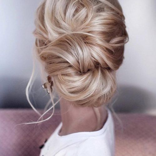 Updos Hairstyles Low Bun Haircuts (Photo 18 of 20)