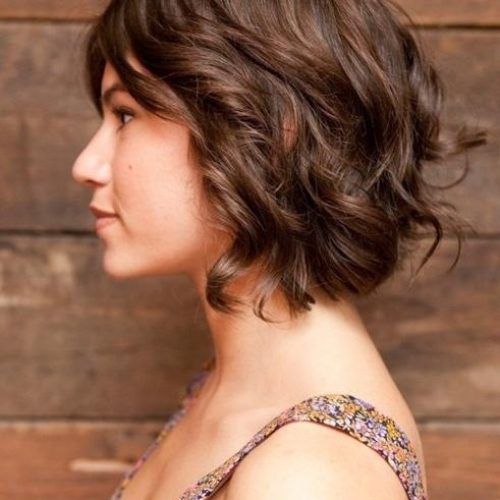Short Hairstyles For Thick Wavy Hair 2014 (Photo 13 of 15)
