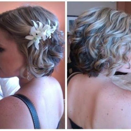 Short Hairstyles For Weddings For Bridesmaids (Photo 4 of 20)