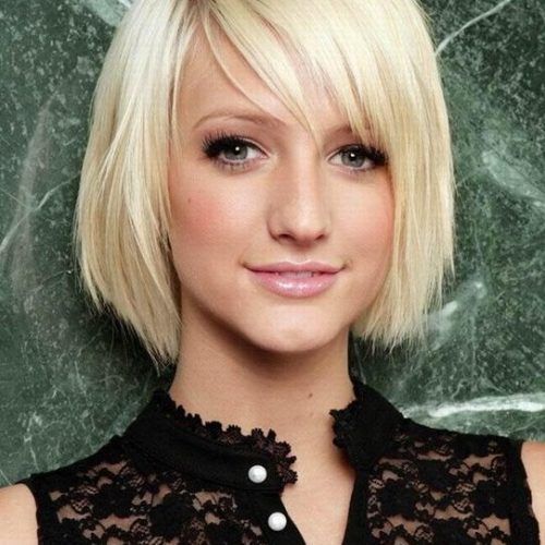 Short Blonde Hair With Bangs (Photo 13 of 15)