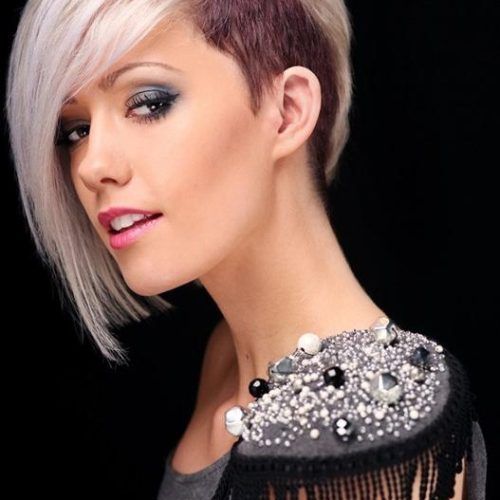 Short Haircuts With Side Swept Bangs (Photo 16 of 20)