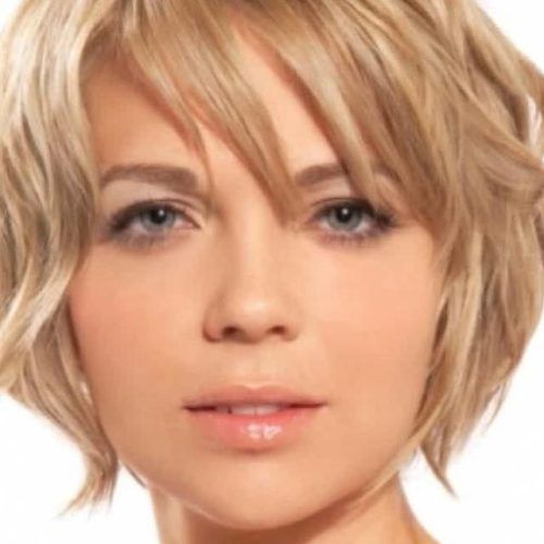 Short Haircuts For Fine Hair And Square Face (Photo 9 of 15)
