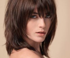 20 Ideas of Medium Hairstyles with Fringe and Layers