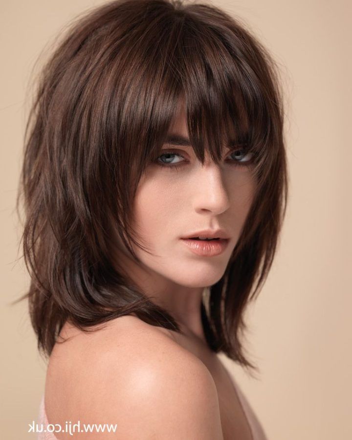 20 Ideas of Medium Hairstyles with Fringe and Layers
