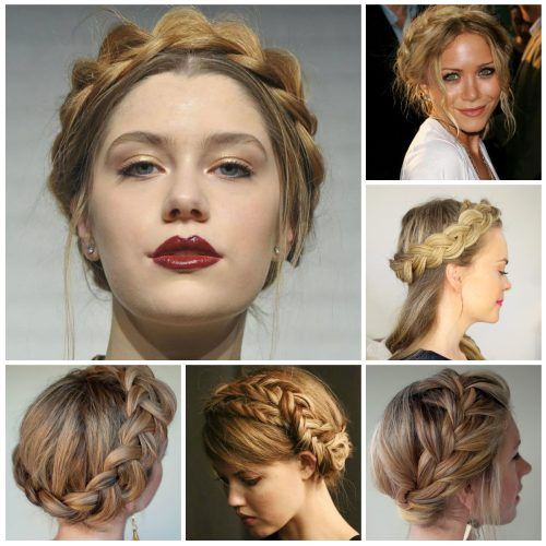 Messy Crown Braided Hairstyles (Photo 8 of 20)