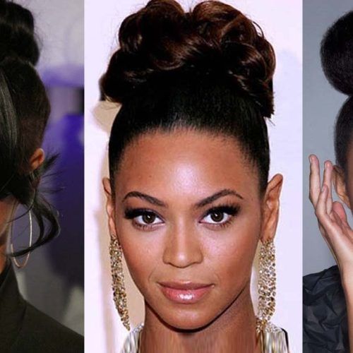 Black Hair Updo Hairstyles (Photo 2 of 15)