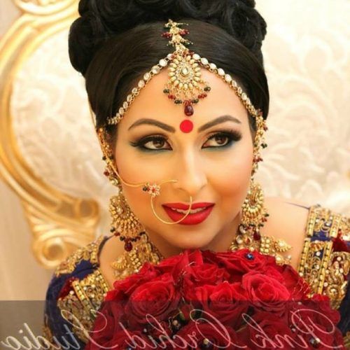 Asian Bridal Hairstyles For Short Hair (Photo 12 of 15)