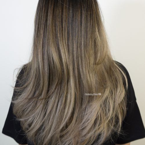 Beige Balayage For Light Brown Hair (Photo 3 of 20)
