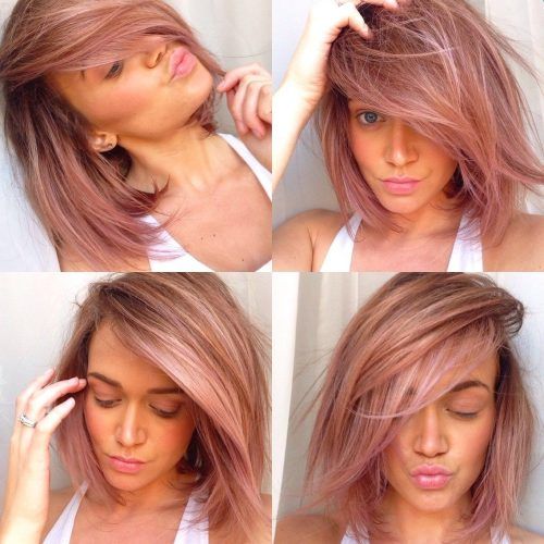 Blonde Bob Hairstyles With Lavender Tint (Photo 2 of 20)