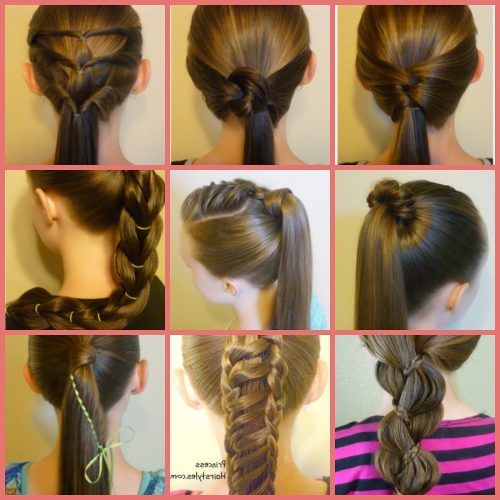 Bow Braid Ponytail Hairstyles (Photo 7 of 20)
