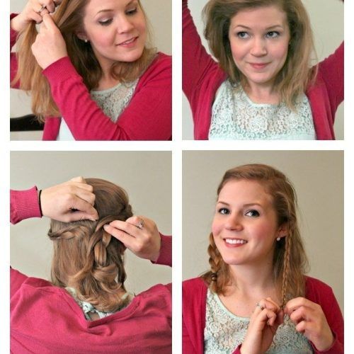 Braid Hairstyles To Messy Bun (Photo 14 of 15)