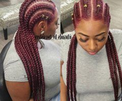 2024 Popular Braided Hairstyles to the Back
