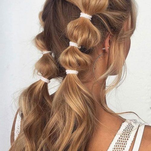 Bubble Hairstyles For Medium Length (Photo 7 of 20)