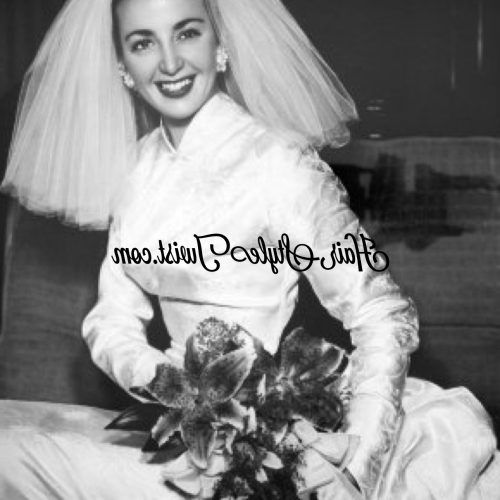 Classic Bridal Hairstyles With Veil And Tiara (Photo 17 of 20)