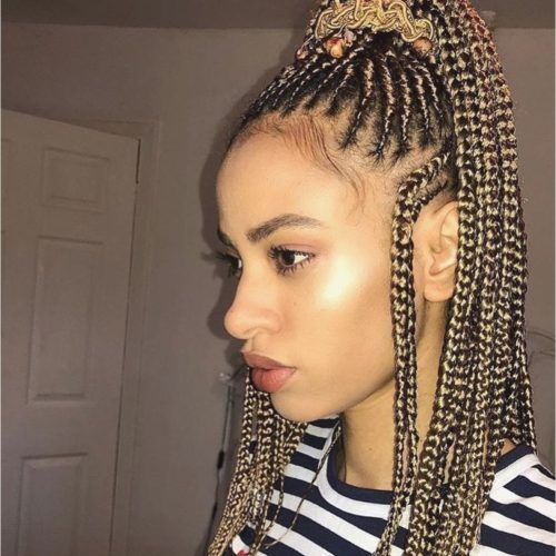 Cornrows Braided Hairstyles (Photo 10 of 15)